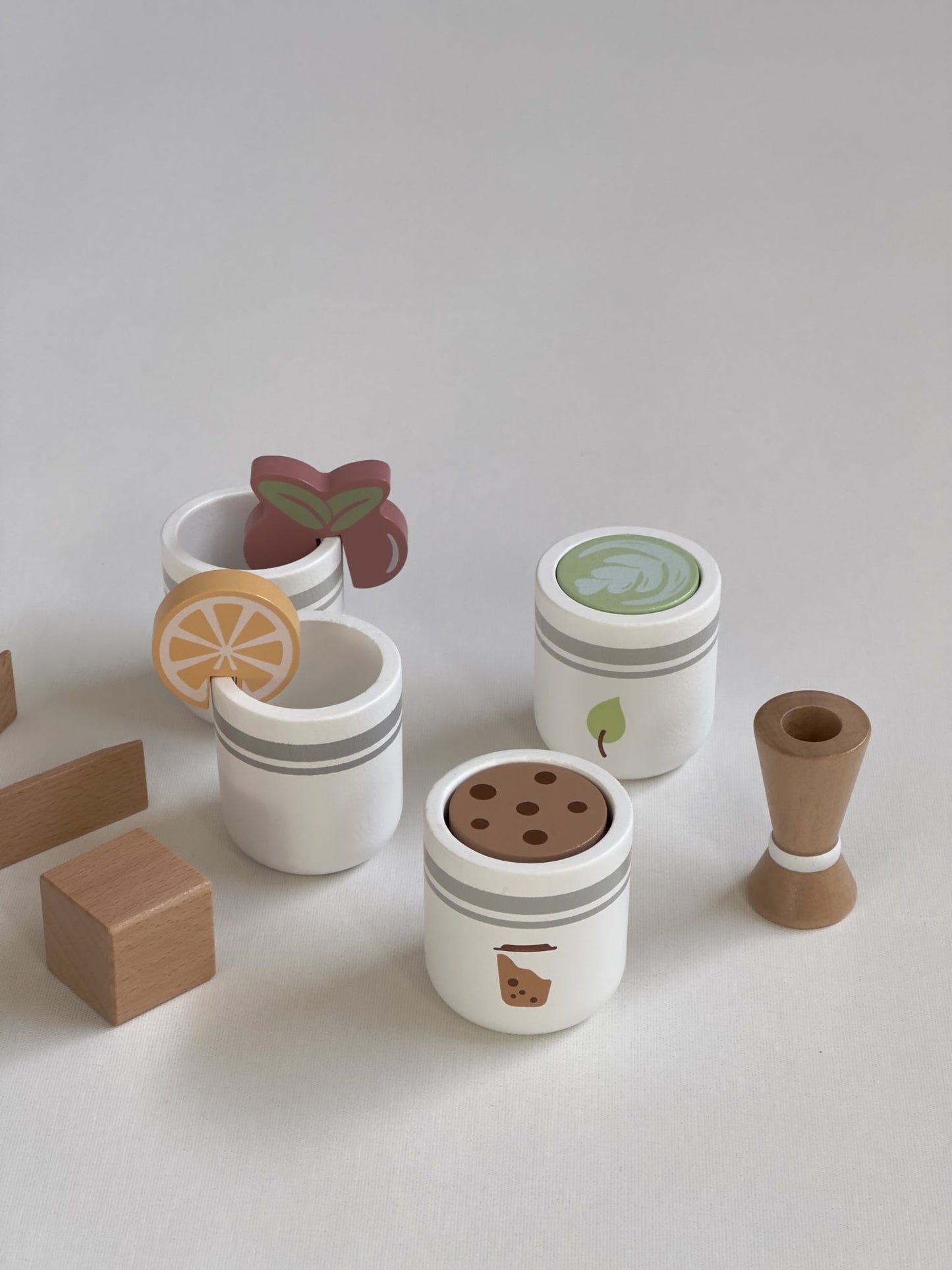 Wooden Beverage Play Set