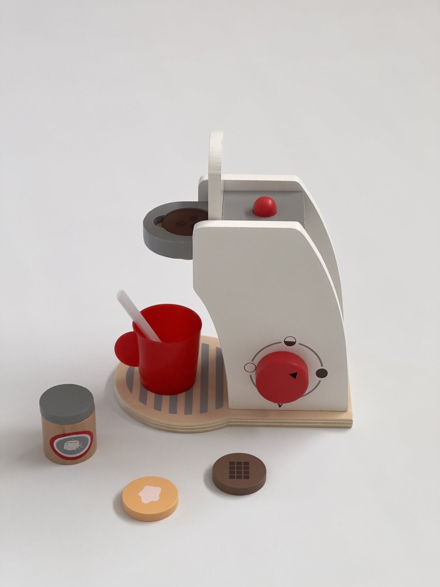 Wooden Coffee Machine Play Set
