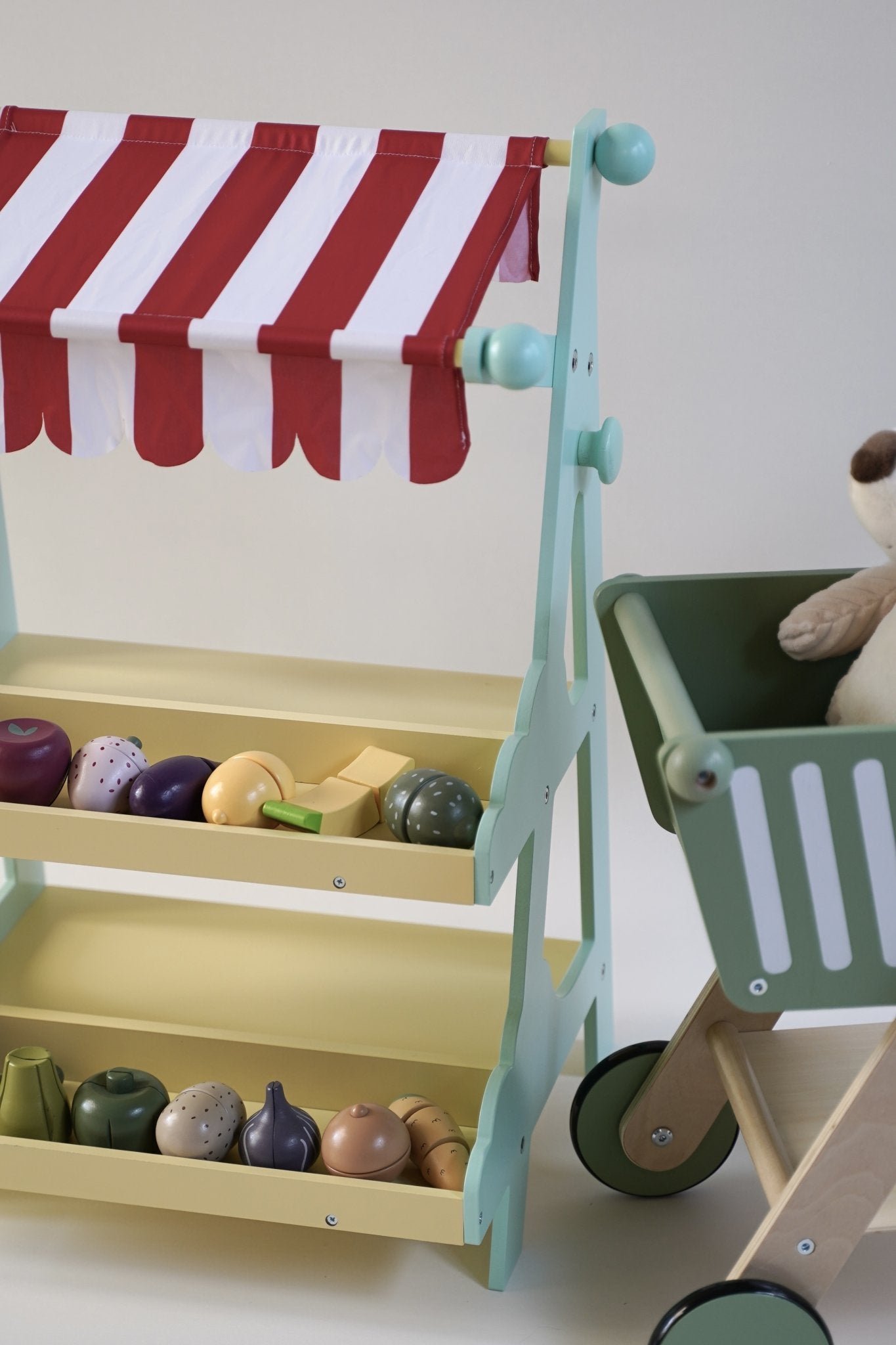 Wooden Grocery Stall