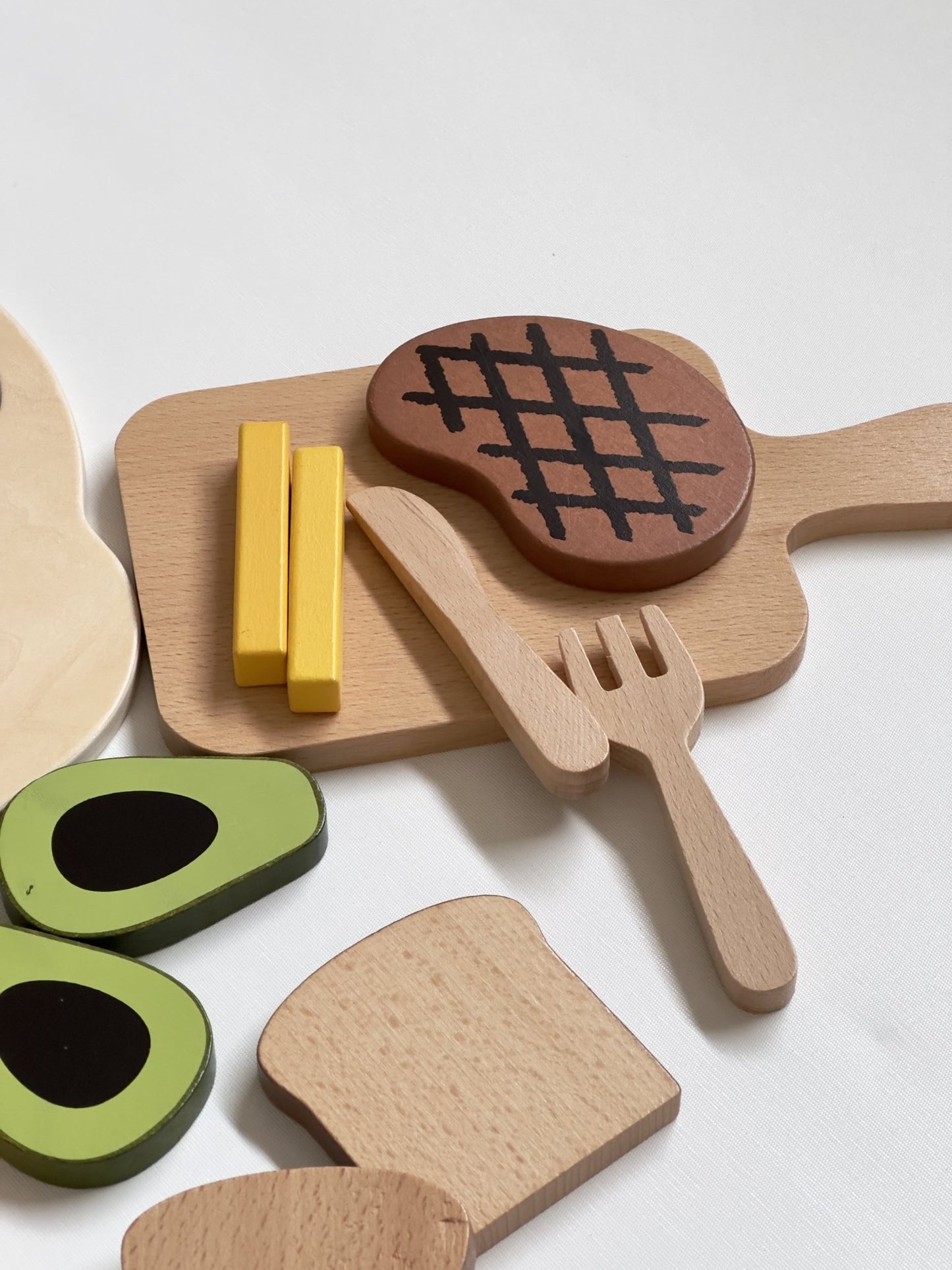 Wooden Breakfast Play Set