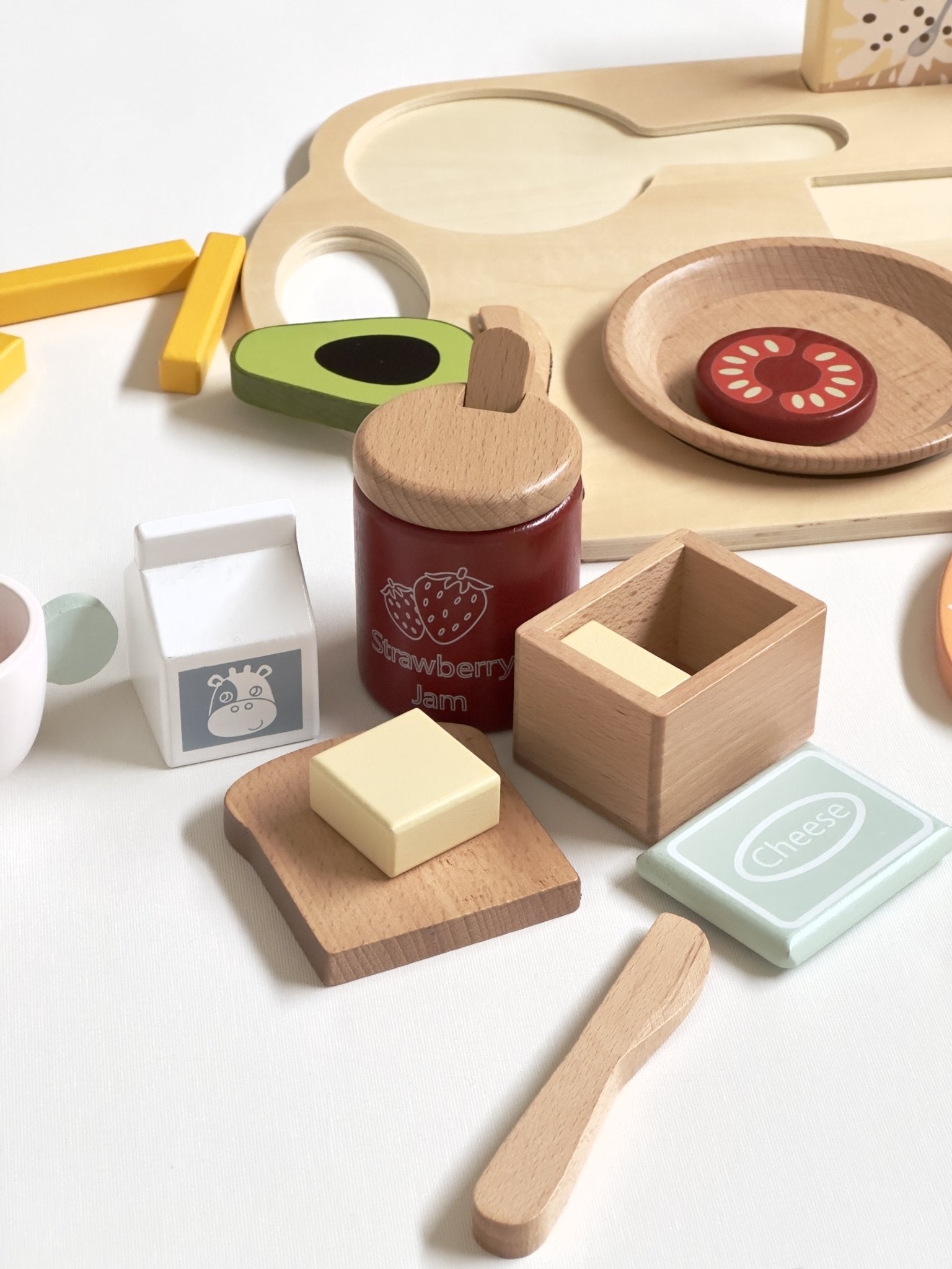 Wooden Breakfast Play Set