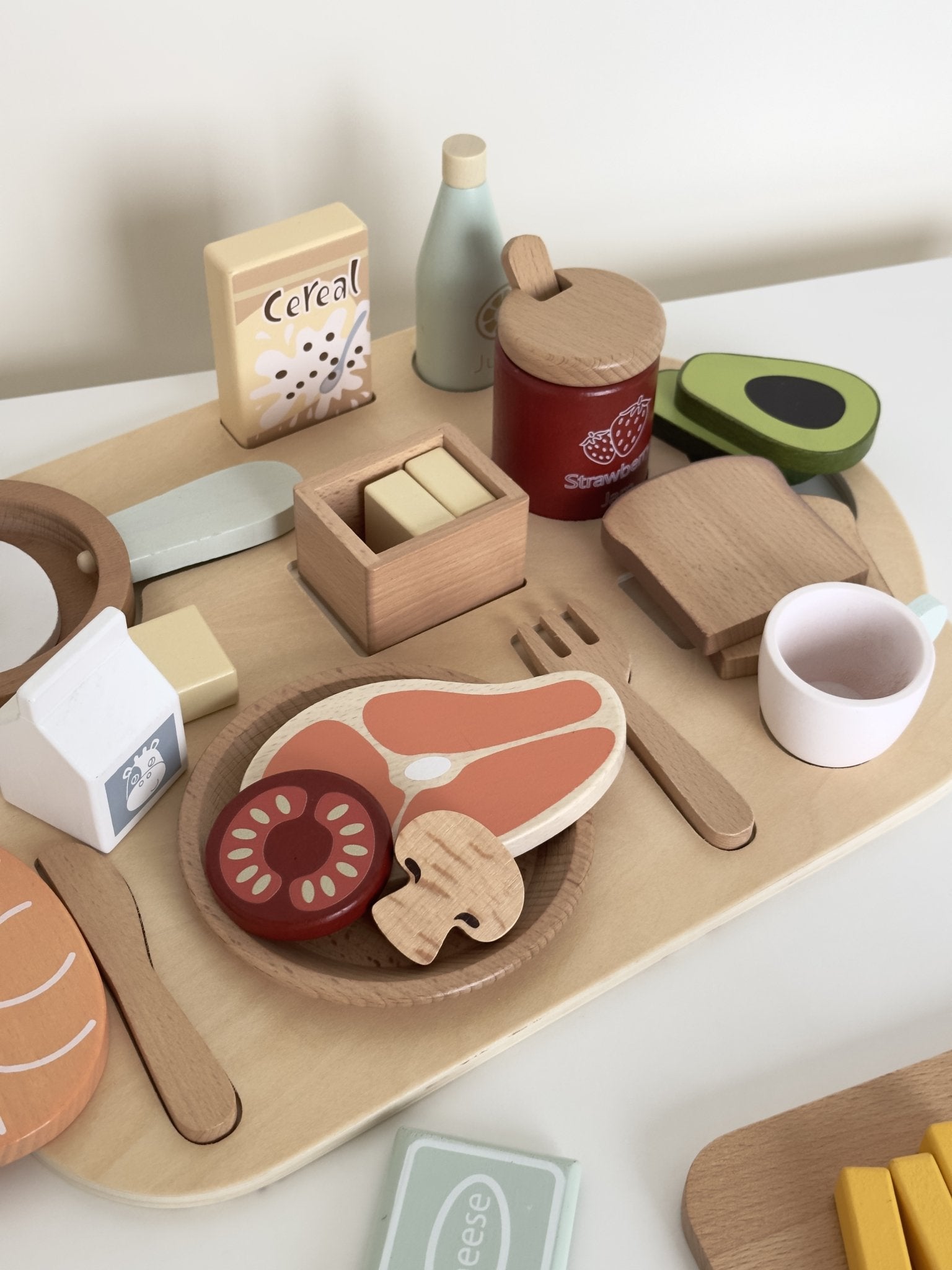 Wooden Breakfast Play Set