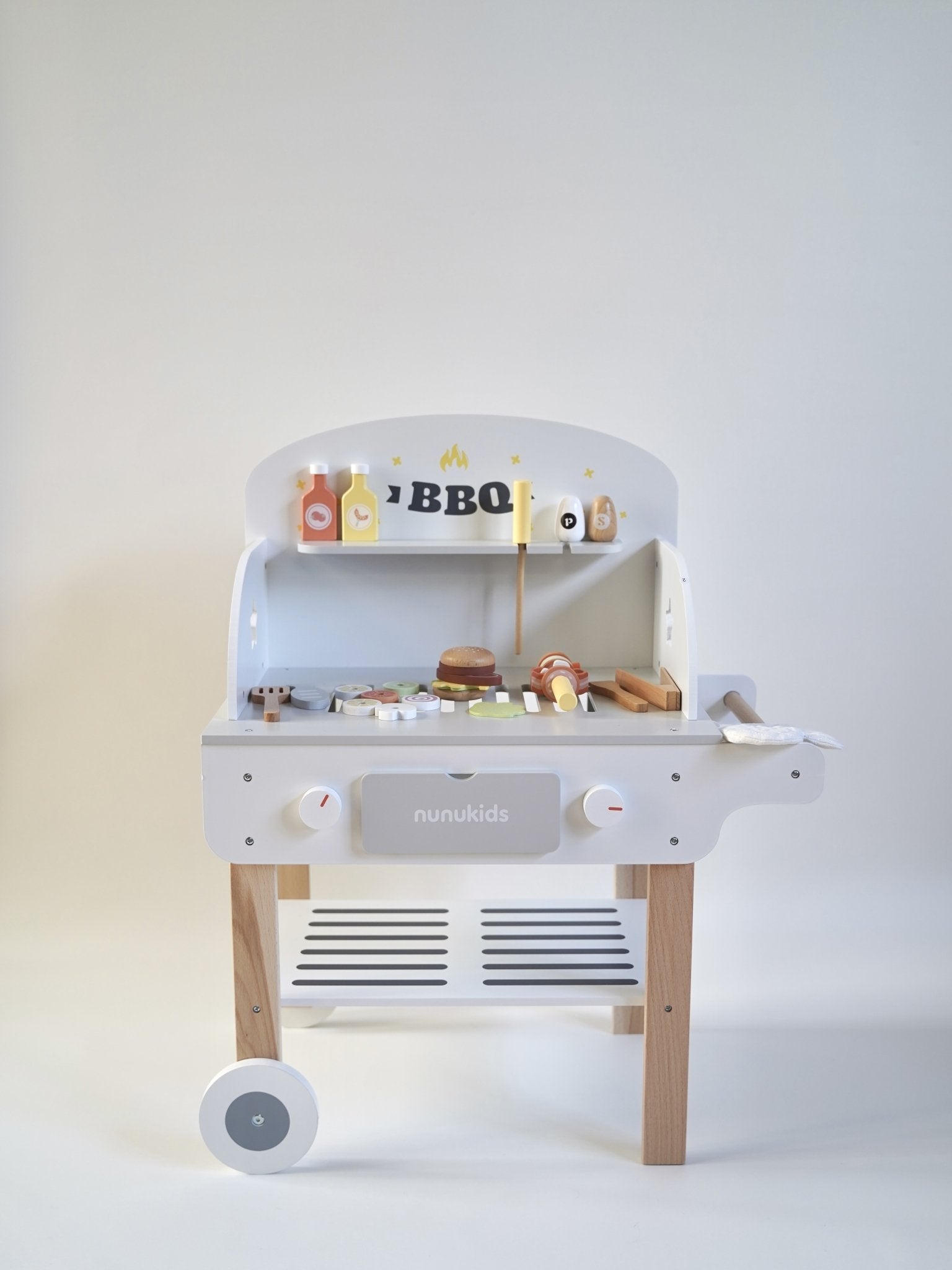 Wooden BBQ Play Set