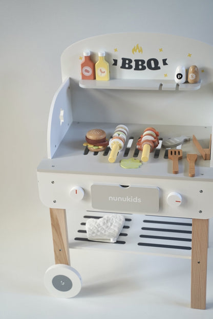 Wooden BBQ Play Set