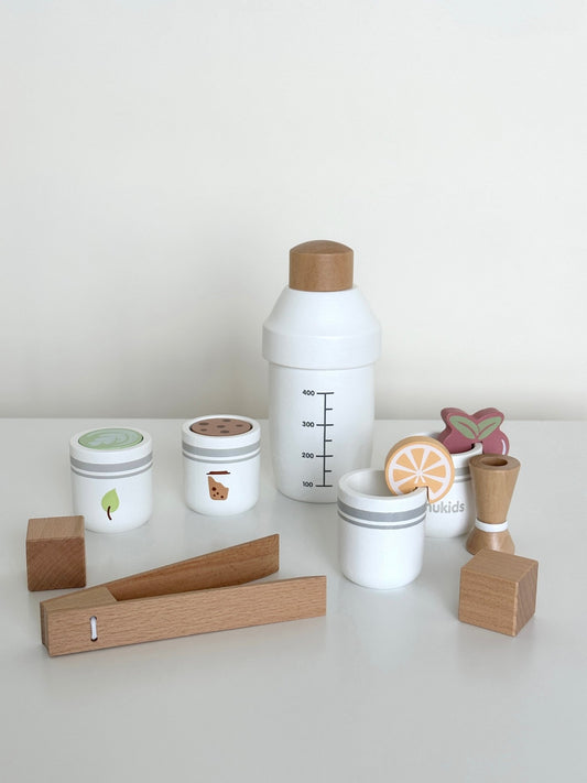 Wooden Beverage Play Set