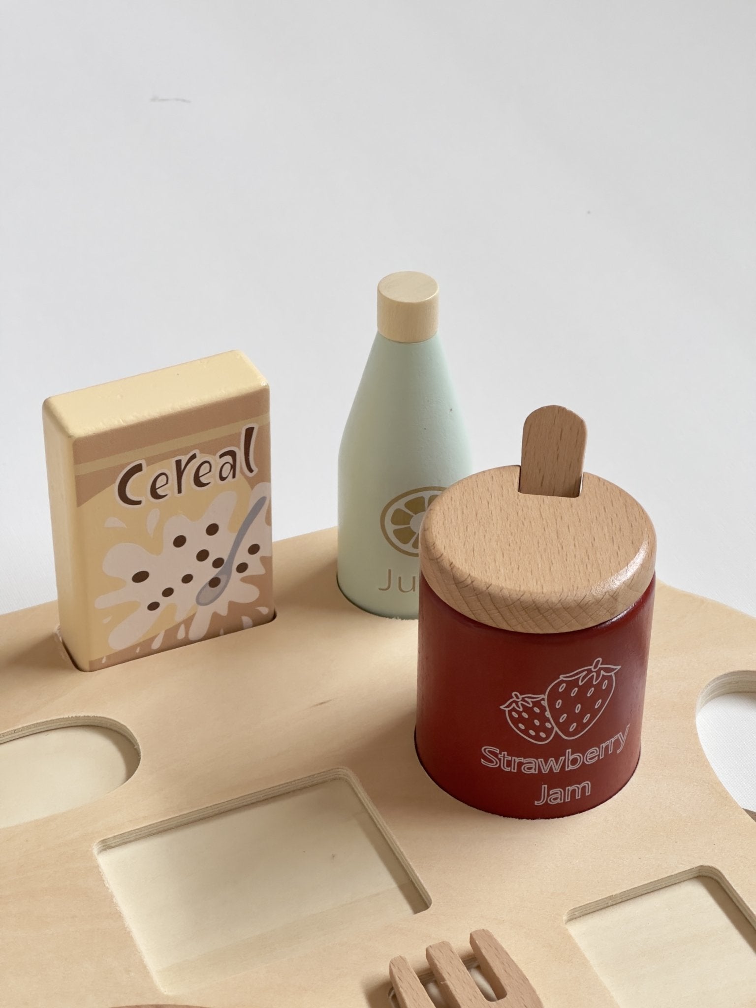 Wooden Breakfast Play Set