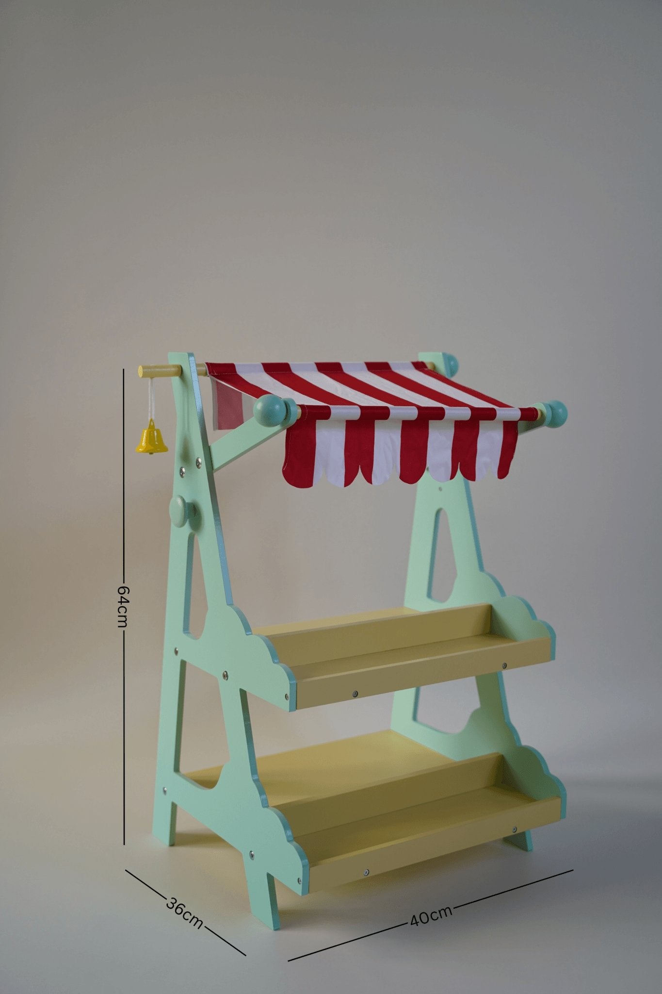 Wooden Grocery Stall with Food Crates Combo