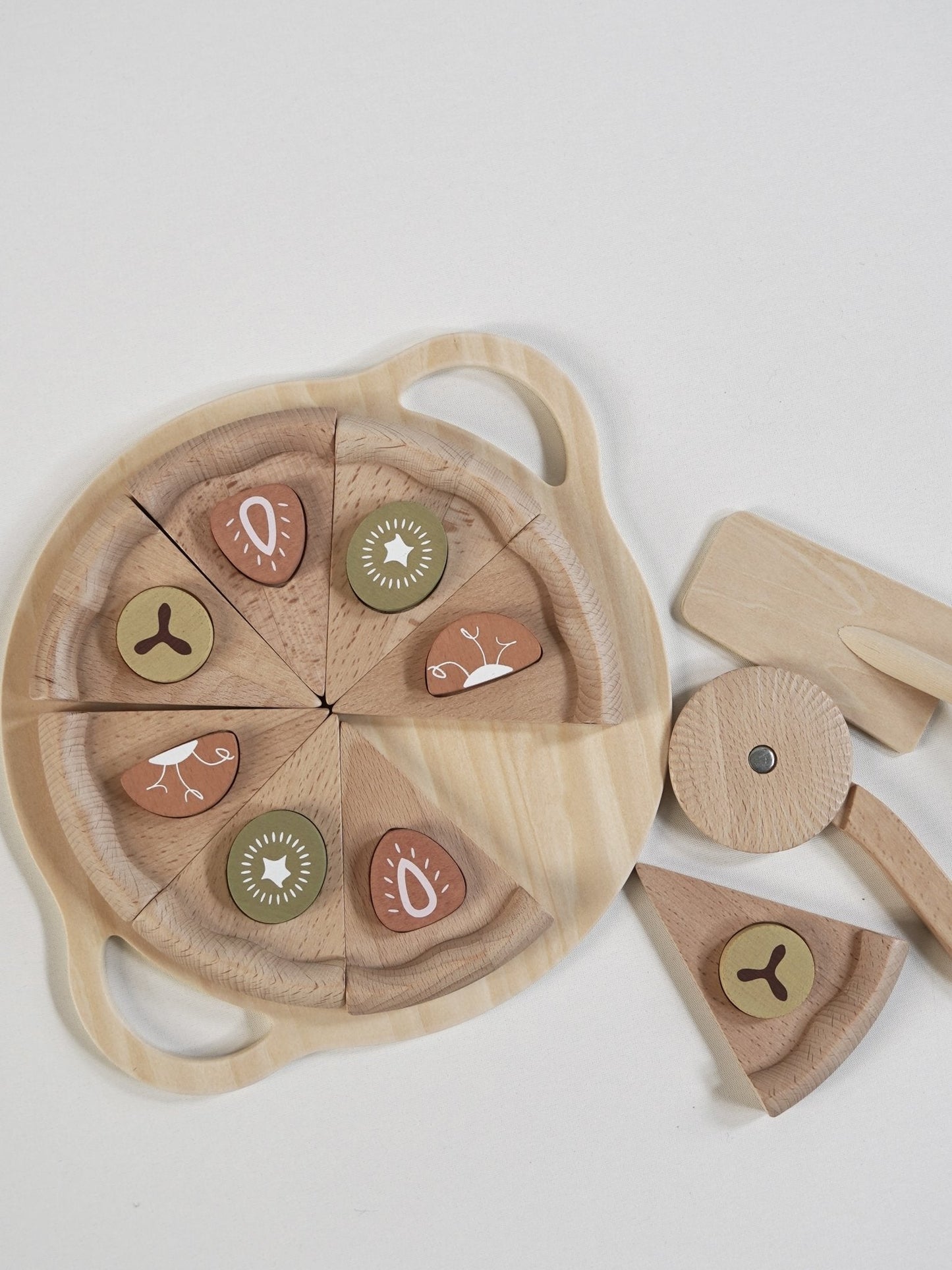 Wooden Pizza Playset