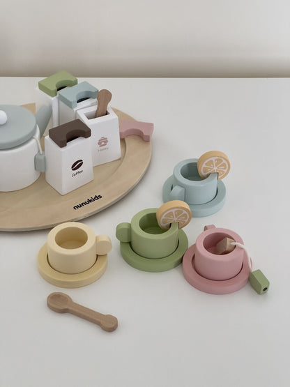 Wooden Tea Party Set